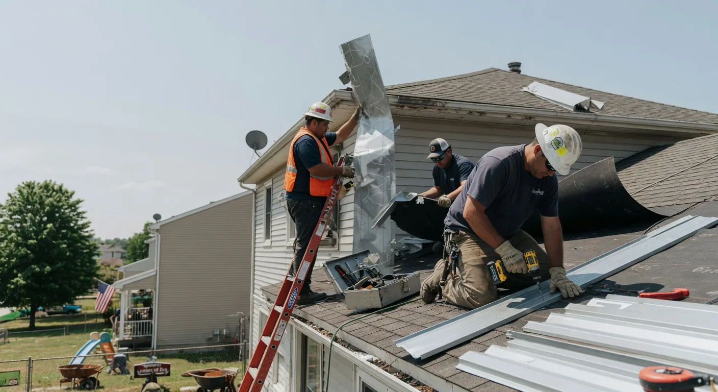 Metal Roofing Installation in Columbia, IA near me